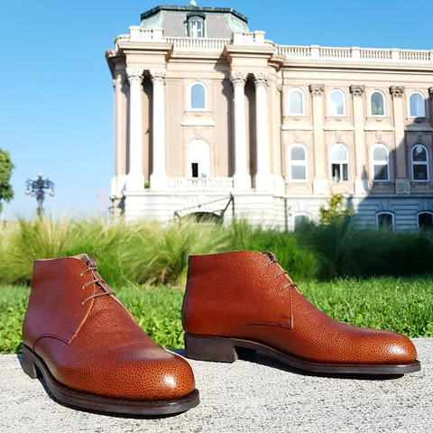 handmade chukka boots