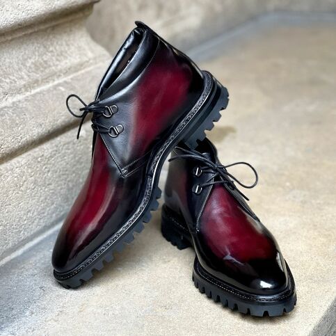 handmade chukka boots