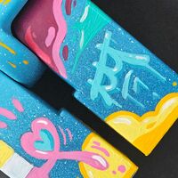 Custom Bearbrick 400% by Topo "Into the Deep" - Thumbnail 5