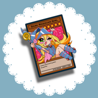 Dark Magician Girl Enamel Pin - Thumbnail 1