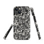 Monochrome Mosaic - Snap case for iPhone-2
