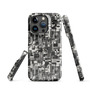 Monochrome Mosaic - Snap case for iPhone-15