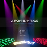 LED Spotlight Stage Effect Lighting DJ Moving Disco Head Lights - Thumbnail 6