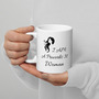 "I Am a Proverbs 31 Woman" White glossy mug - Silhouette Design-1
