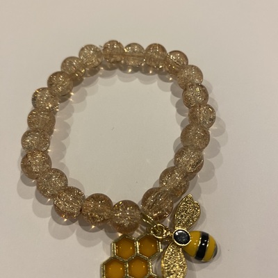 Honey bee bracelet 