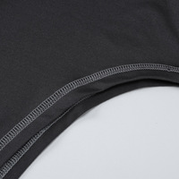 Fashionable and personalized slim-fitting slit short-sleeved dress - Thumbnail 9