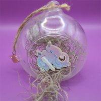Octopus Prince Wooden Pin - Thumbnail 4
