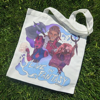 Live in Fantasy Tote 