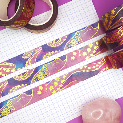 Cosmic-magical-girl-octopus-chan washi tape
