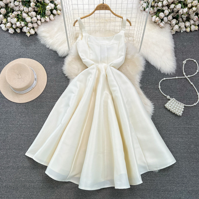 Suspender fluffy princess dress for women girls 