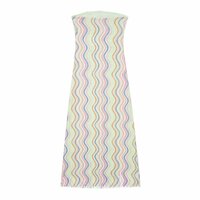 Printed tulle fitted tube top dress - Thumbnail 2