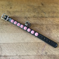 Pink Standard British Stud Wristband - Thumbnail 2