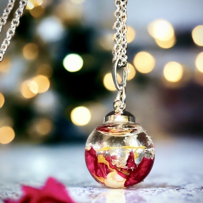 Magic solar water eternal love necklace 