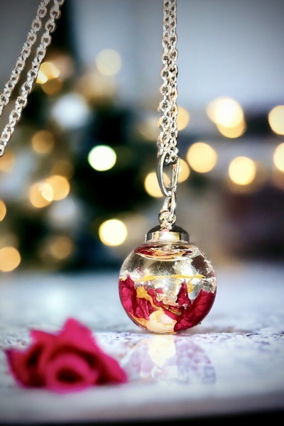 Magic Solar Water Eternal Love Necklace 