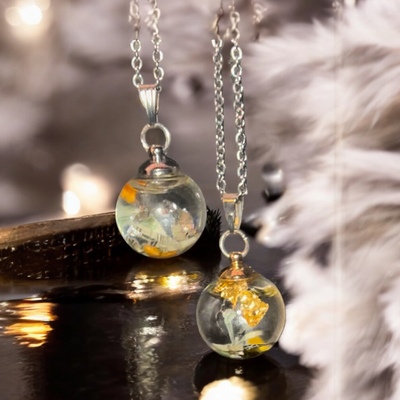 Money mindset magic solar water necklace 