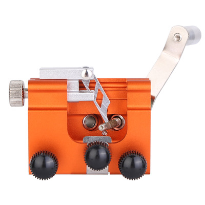 Chainsaw chain sharpening jig universal chainsaw sharpener kit hand crank chain sharpener for electric saw for lumberjack garden worker-small