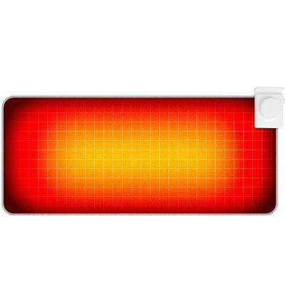 Gaming mouse pad with winter desktop heating mat - large size, hand warmer, foot warmer, office table heating pad (150 characters)