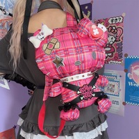 Handmade Gothic Kitty Cutie Backpack - Thumbnail 1