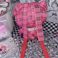 Handmade Gothic Kitty Cutie Backpack - Thumbnail 8