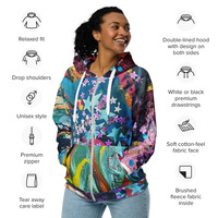 MW faces stars hoodie - Thumbnail 1