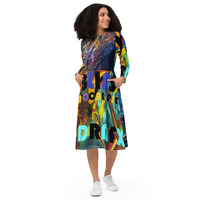 MW bliss long sleeve dress - Thumbnail 2