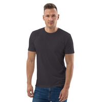 Grey Cotton T-Shirt OQ - Thumbnail 2