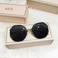  Women/Men Fashion Large Frame Women's Gradient Eyeglasses - Thumbnail 7