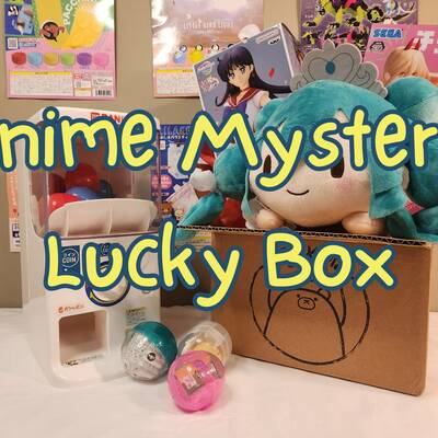 Anime mystery box | authentic licensed anime surprise lucky bag | japan snack candy treat bag | figures gachapon plush keychains pins merch