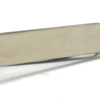 Ice Hockey Goalie Tie Bar Personalized Tie Clip Silver Brush Tone Tie Bar Gift for The Hockey Fan - Thumbnail 1
