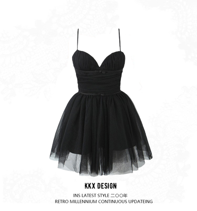 Suspender Princess Tutu Sexy Dress Sweet Girl Style Waist Pleated Mini Skirt