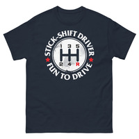 Stick-Shift Driver Unisex classic tee - Thumbnail 4
