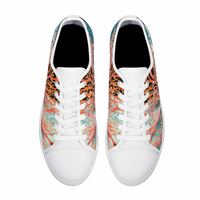 Mens Coral White Sneakers - Thumbnail 7