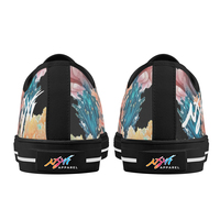 Mens Coral Black Sneakers - Thumbnail 3