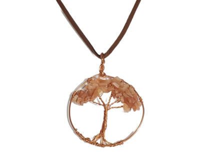 Aventurine Tree of Life Necklace