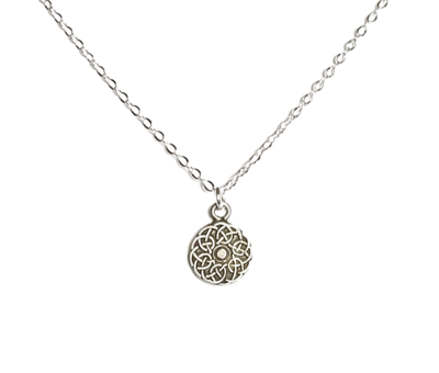 Celtic Knot Circle Necklace