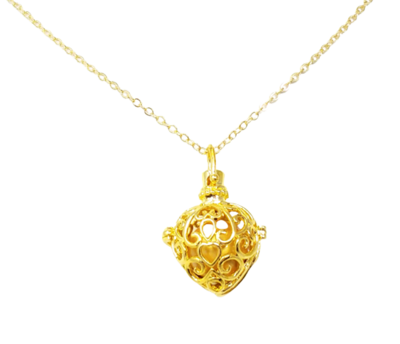 Aromatherapy Essential Oil Diffuser and Chime Necklace