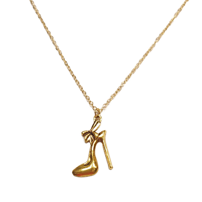 High heel necklace