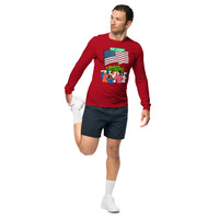 US / Pacific Unisex Long Sleeve Tee - Thumbnail 17