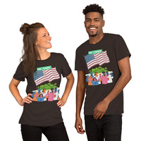 US / Pacific Unisex t-shirt - Thumbnail 4