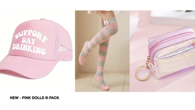 "NEW" PINK DOLL PACKAGE