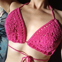 The triangle flower pink top - Thumbnail 1