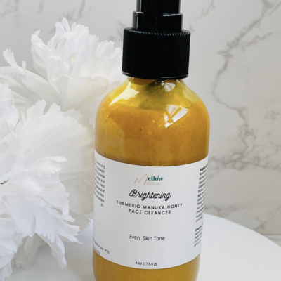 Turmeric and manuka honey brightening face cleanser