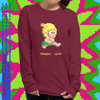 Retro Gamer Wonder Boy Long Sleeve Shirt (4 colors) - Thumbnail 3