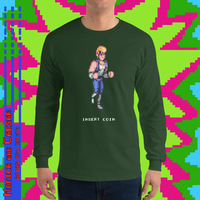 Retro Gamer Double Dragon Long Sleeve Shirt (4 colors) - Thumbnail 2