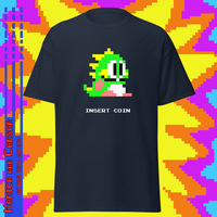 Retro Gamer Bubble Bobble T-Shirt (5 colors) - Thumbnail 5