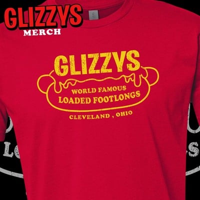World famous loaded footlong t-shirt on ketchup red