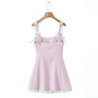 Temperament Butterfly Tie Casual Hottie Dress - Thumbnail 1