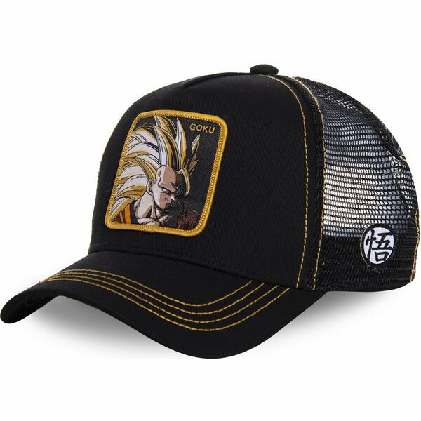 Cartoon Dragon Ball Baseball Cap Mesh Caps GOKU Black