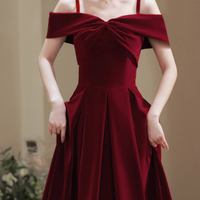 Elegant Strapless Sleeveless Banquet Bride Dress - Thumbnail 1