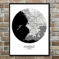 MARSEILLE - FORMAT 40x50cm - Thumbnail 7
